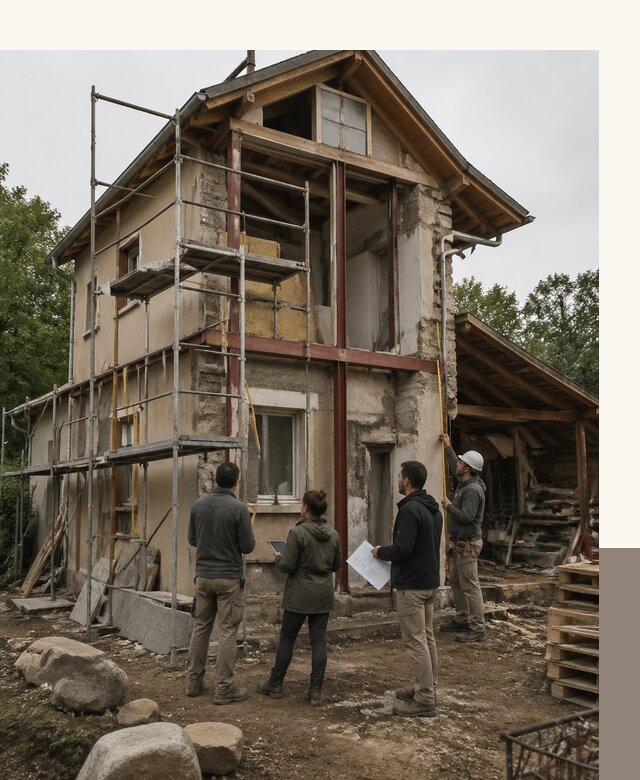 Реконструкция загородного дома под ключ в Беслане от бюро